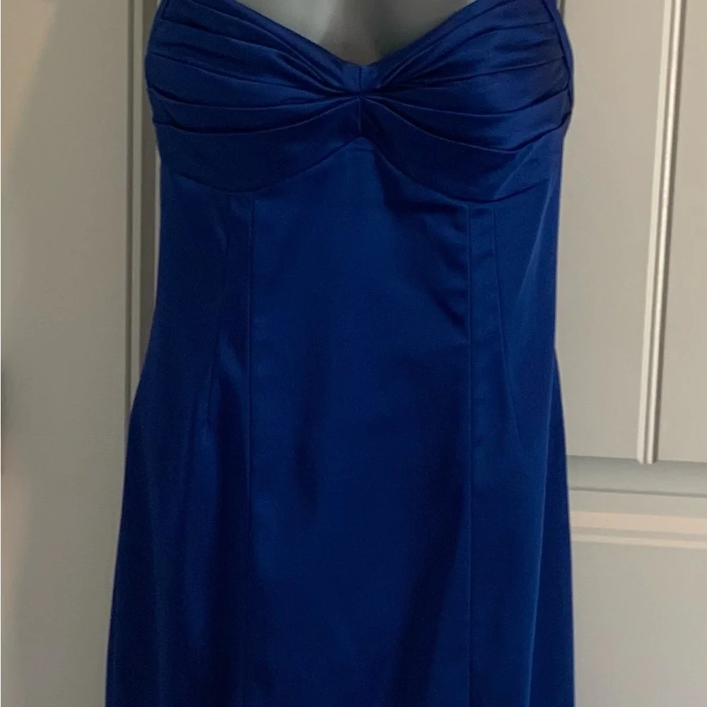 Calvin Kline Sapphire Blue Cocktail Dress, Size 8. New with Tags. - Picture 9 of 9